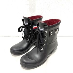 Tommy Hilfiger Blue‎ Boots with Red Lining 7